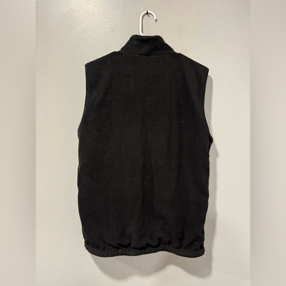 NWT Zyia Active Men’s Reversible Fleece Vest In Black Size Medium - Picture 6 of 7